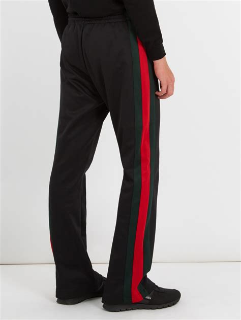 gucci black and white sweatpants|Gucci leggings for men.